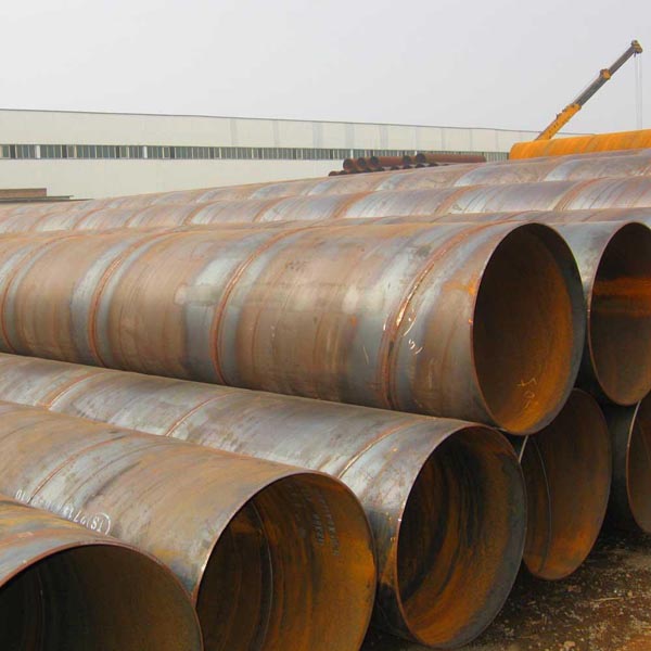 Double submerged arc spiral welded pipe