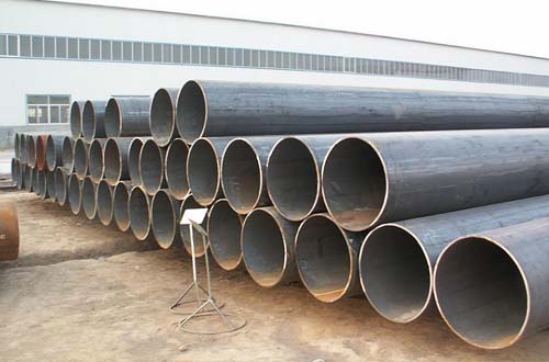 Welded steel pipe